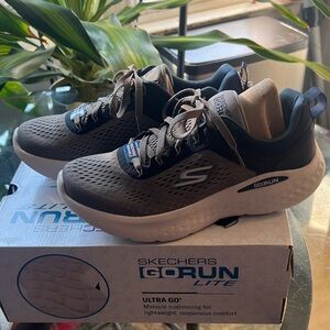 Skechers GoRun Lite Men's Black Athletic Shoes